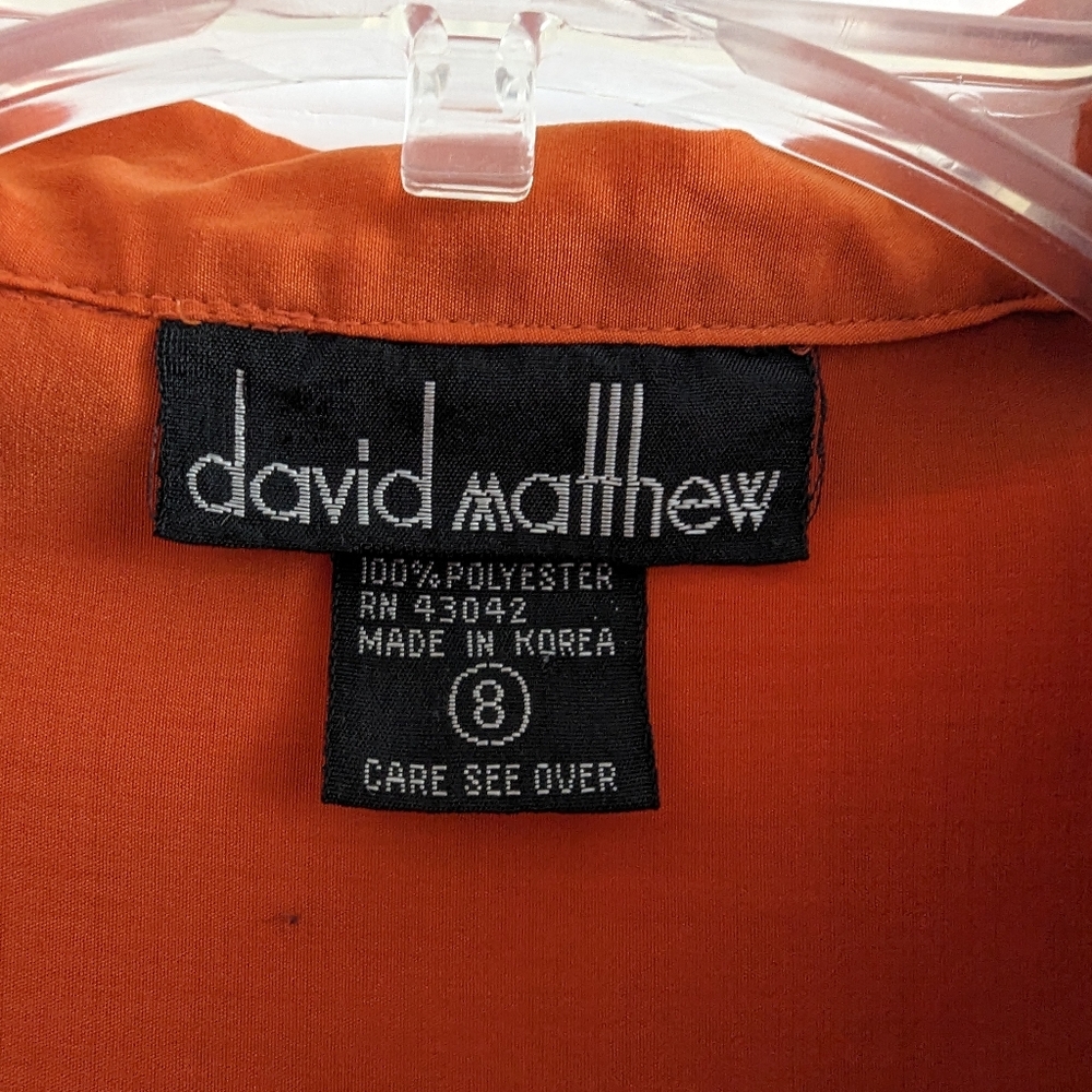 David Matthews LS Blouse - Picture 2 of 4